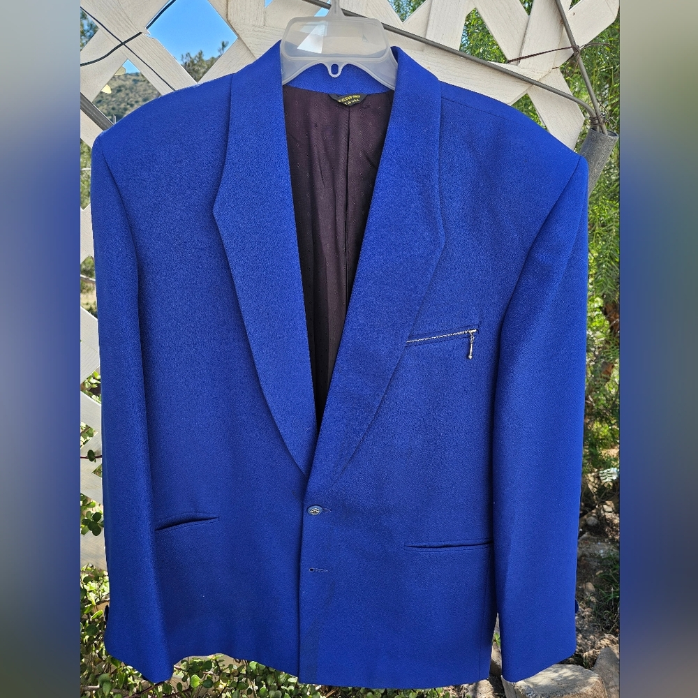 Alan Stuart Royal Blue Blazer